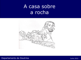 casa sobre a rocha