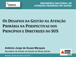 semin&aacute;rio nacional de aten&ccedil;&atilde;o prim&aacute;ria em sa&uacute;de