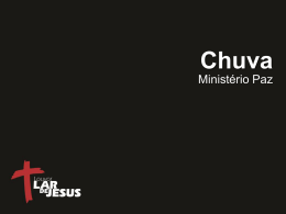 LD0035 - CHUVA - MINISTERIO PAZ