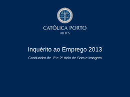 Proatividade - Universidade Católica Portuguesa