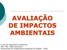 AIA-EIA-RIMA - Faculdade de Engenharia da Universidade do Porto