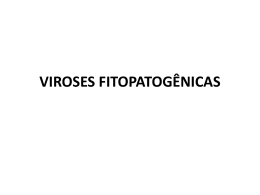 VIROSES FITOPATOPGÊNICAS