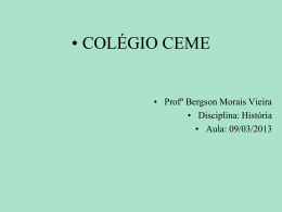 III - Website Colégio Ceme