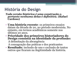 História do Design