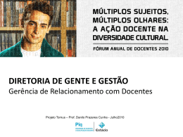 Danilo Prazeres Cunha - Universidade Est&aacute;cio de S&aacute;