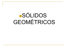 Sólidos Geométricos - Figuras tridimensionais