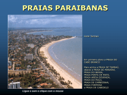 praias paraibanas