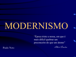 Modernismo Fases