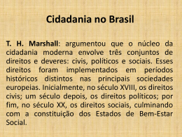 Cidadania no Brasil