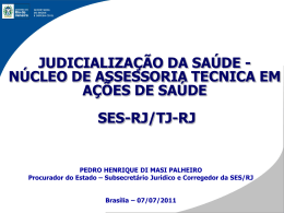 Conselho Nacional de Justiça/CNJ Pedro Henrique Di Masi Palheiro