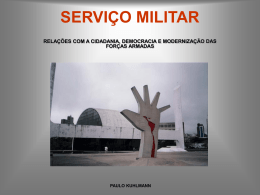 SERVIÇO MILITAR - Memorial da América Latina