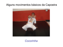Alguns movimentos b&aacute;sicos da Capoeira