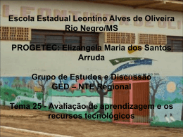 Escola Estadual Leontino Alves de Oliveira Rio