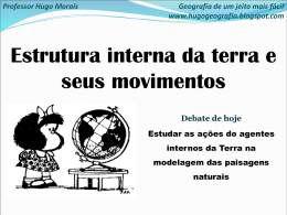 Professor Hugo Morais Geografia de um jeito mais fácil www