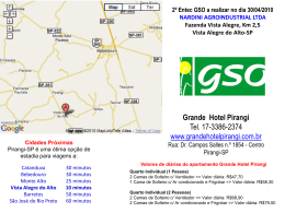 2ª Entec 01/07/2011 - Mapa Usina Nardini Vista Alegre do Alto