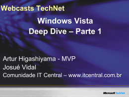 Windows Vista – Deep Dive – Parte 1