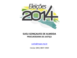 Palestra: Eleições 2014