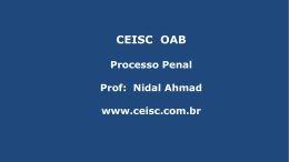 roteiro processo penal &ndash; 11.07