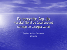 Pancreatite Aguda