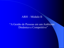 ARH - Módulo II