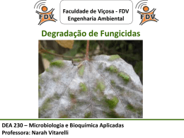 Aula 10_Degradacao de Fungicidas