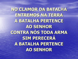 e poder ao senhor!