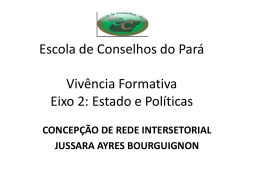 Pará - Escola de Conselhos