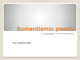 Romantismo: poesia