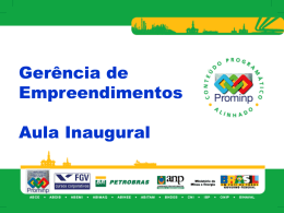 Arquitetura Prominp