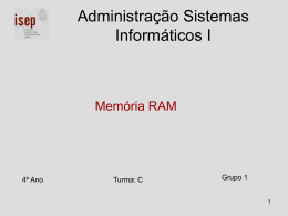 Administração Sistemas Informáticos I