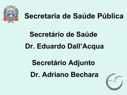 Secretaria de Saúde Pública