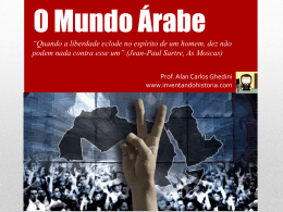 ATUALIDADES – Mundo Árabe