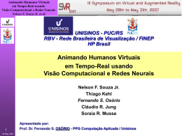 Vis&atilde;o Computacional