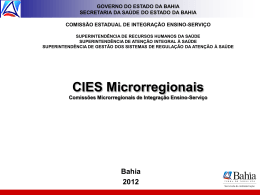CIES MICRORREGIONAIS_CIB