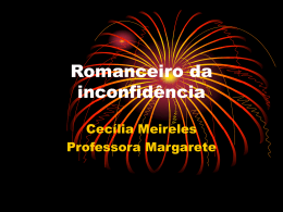 Romanceiro da inconfidência