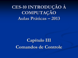 include  - Divisão de Ciência da Computação