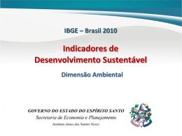 IDS Ambiental - 2010 - Instituto Jones dos Santos Neves