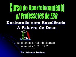 Curso E.B.D. - ebdcriciuma.com.br