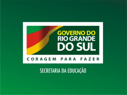 Gestão Escolar - CPERS - Centro dos professores do estado do RS