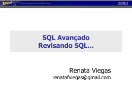 SQL Avancado - Parte 1