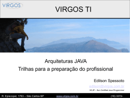 R. Episcopal, 1763 &ndash; S&atilde;o Carlos-SP www.virgos.com.br (16) 3372