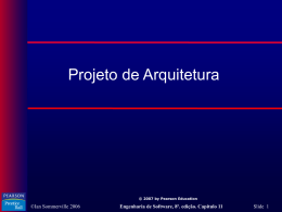 Engenharia de Software, 8&ordf;. edi&ccedil;&atilde;o. Cap&iacute;tulo 11
