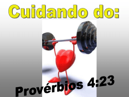 cuidando do cora&ccedil;&atilde;o