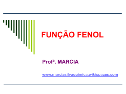 Função-Fenol - marciasilvaquimica