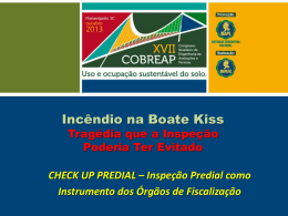 Inspe&ccedil;&atilde;o Predial