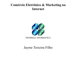 Comércio Eletrônico & Marketing na Internet