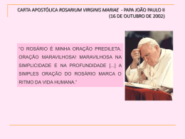 ENCONTRO DE FORMA&Ccedil;&Atilde;O SOBRE A CARTA