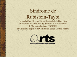Síndrome de Rubistein-Taybi (slide)