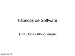 F&aacute;bricas de Software