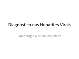 Diagnóstico das Hepatites Virais